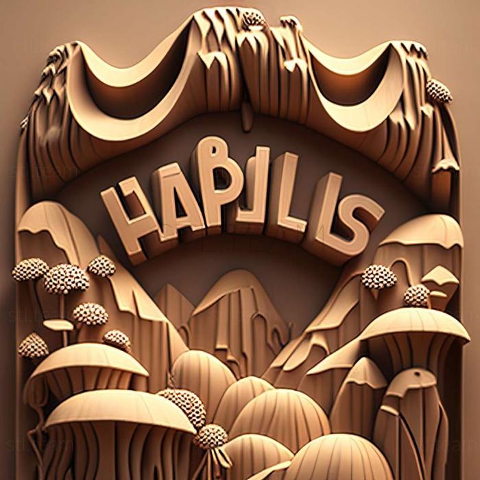 3D модель Игра «Счастливые холмы» (STL)